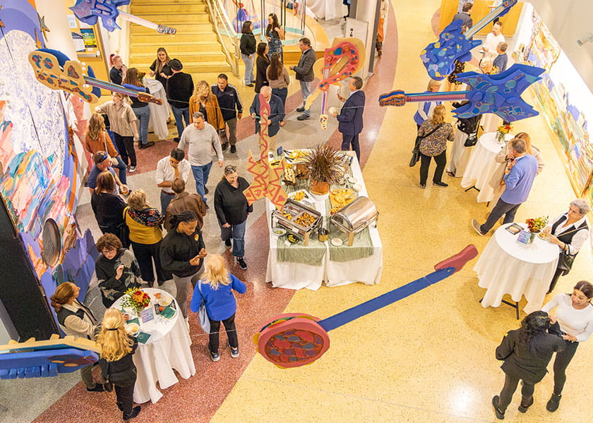 Carol Grillo Art Gallery reception