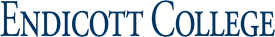 Endicott College Secondary Wordmark—Horizontal Variation