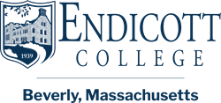Endicott College logo with Beverly, Massachusetts