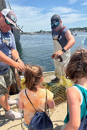 Fishing for lobsters