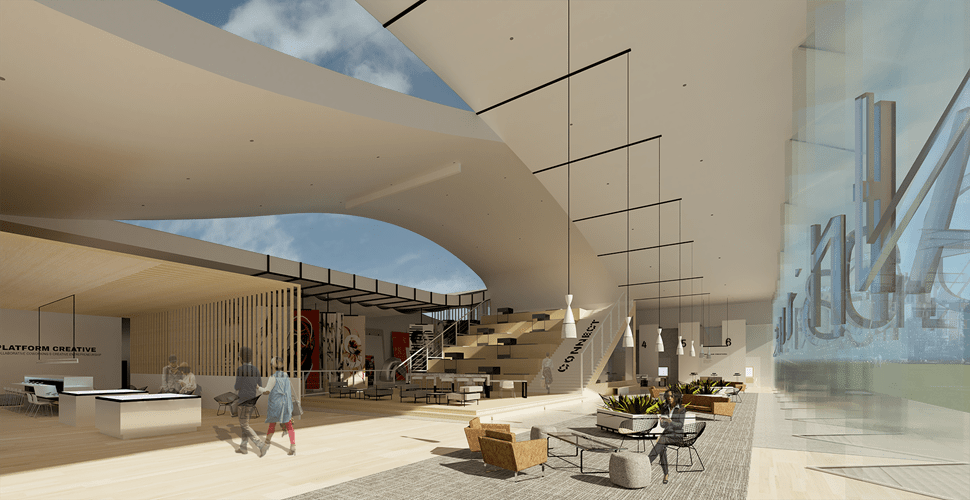 Atrium by Keighley Higgins  for Senior Thesis II