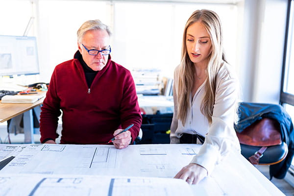 Isabella Pomponio at Winter Street Architects internship