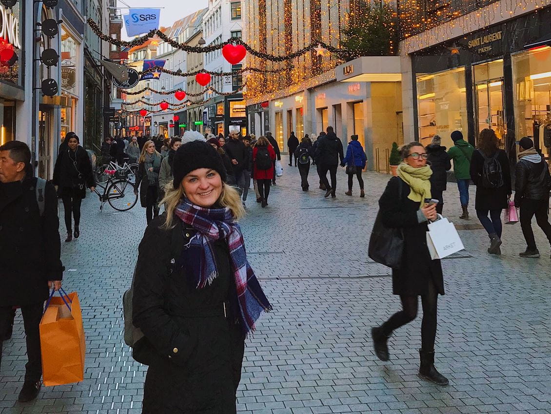 Ingrid Hjerpe '20 in Copenhagen, Denmark