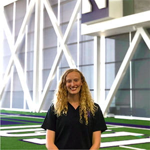 Elizabeth Hutchins '19 at Northwestern University