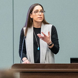 Assistant Professor of Broadcast & Digital Journalism Lara Salahi