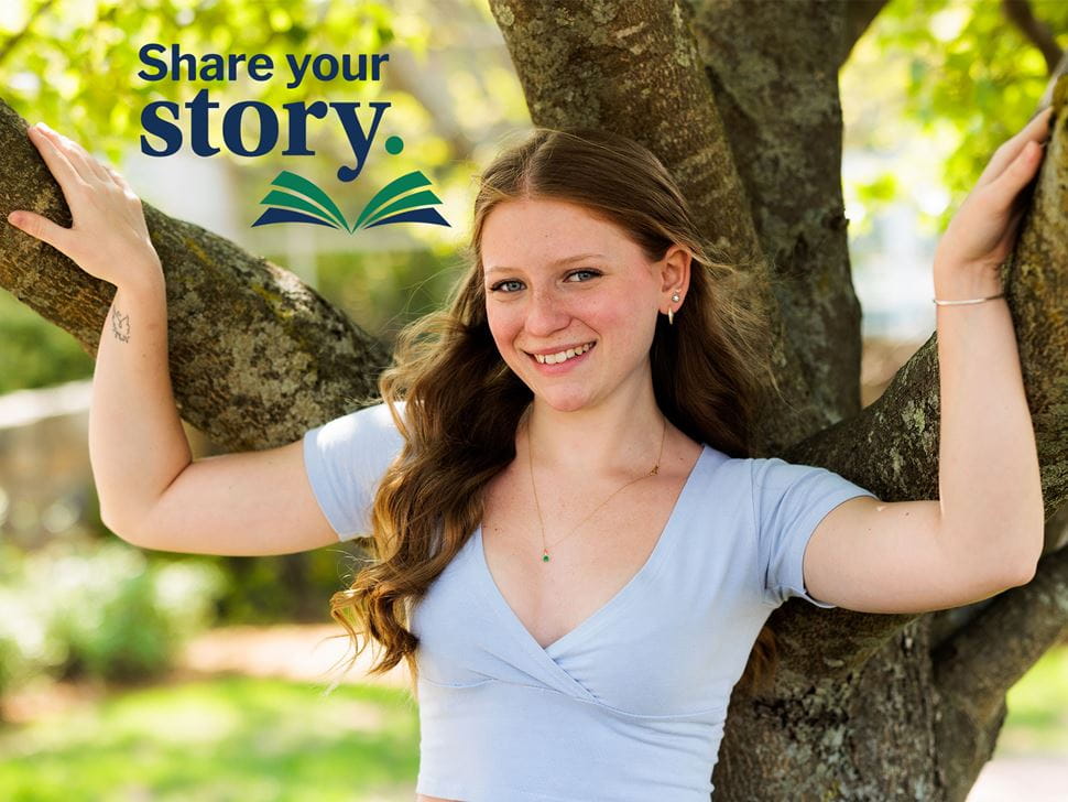 Marketing and advertising major Lauren Valentino ’26 is savoring every opportunity at Endicott as she works toward being her own boss.  