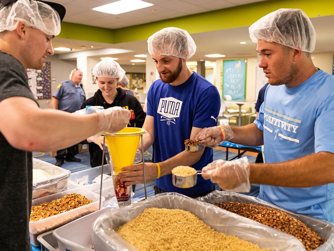 In an effort led by Director of Community Services Lauri Rawls, Endicott College has been certified as a Service Enterprise by the Association of Leaders in Volunteer Engagement and international nonprofit Points of Light. 
