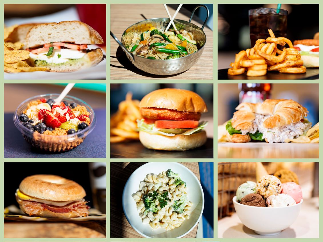 Food collage