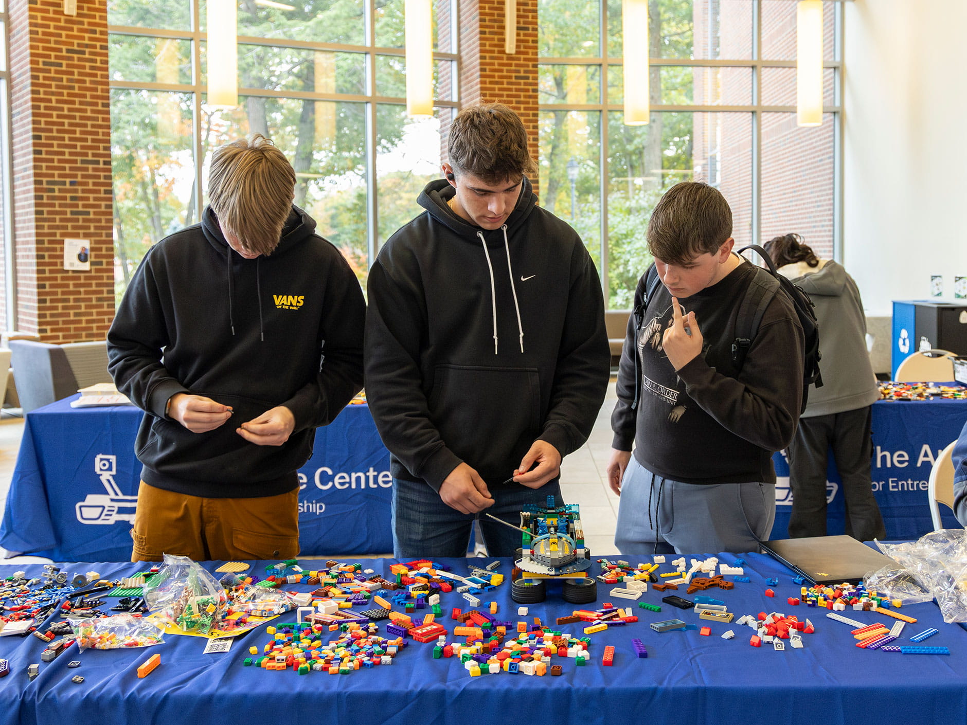 Angle Center’s latest competition, showcasing cross-disciplinary LEGO designs