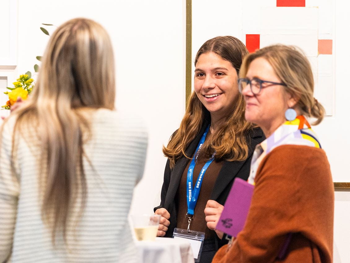 Endicott College’s inaugural She Builds conference brought together women in STEM for mentorship, open dialogue, and career connections across disciplines.