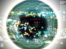 Cybersecurity stock photo