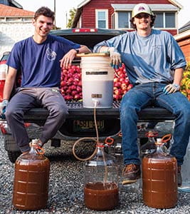brewers in truck