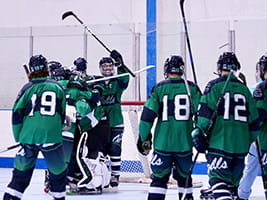 Endicott club hockey team
