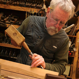 Phil Lowe in his studio