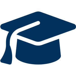 Graduation cap icon