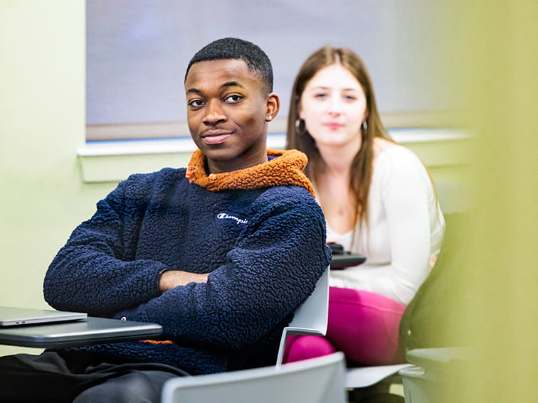 Students in the classroom