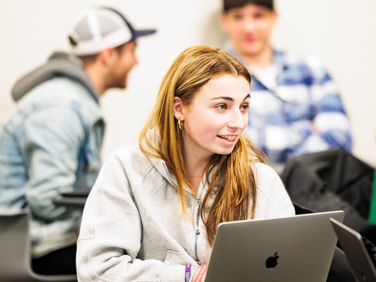 Students in the classroom