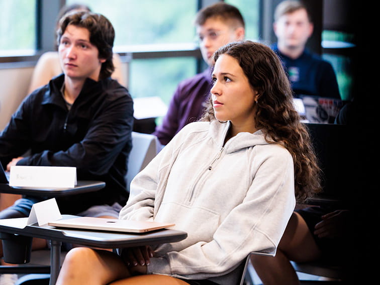 Students in the classroom
