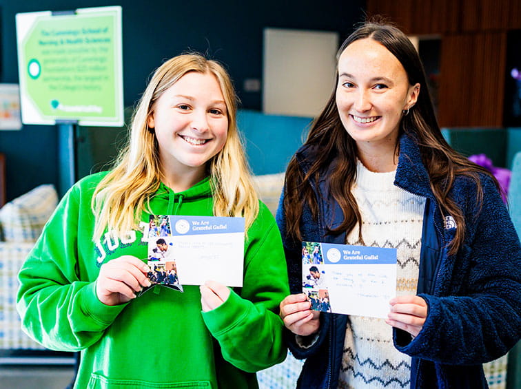 Students at Grateful Gull Day