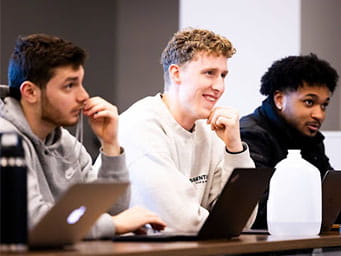Students in class